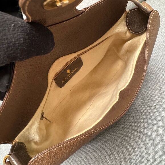 ✨GUCCI Sherry Line Beige Shoulder Bag Gold Hardware Leather | Authentic 1002056✨ - Picture 5 of 16